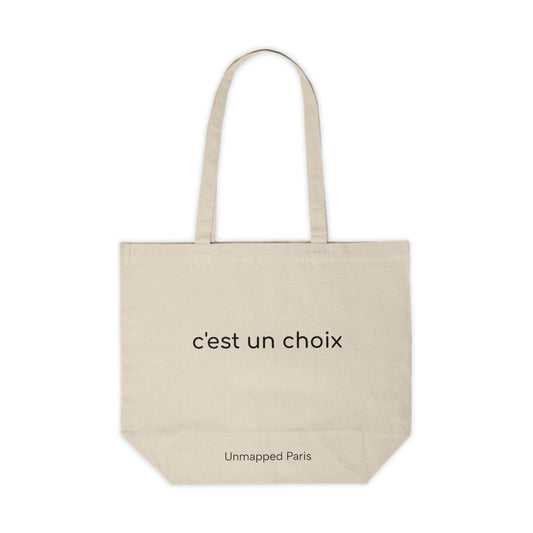 That's a choice Canvas Tote (France)